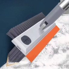 Швабра-щітка 3в1 SHVR-33 з телескопічною ручкою, силіконовою насадкою і функцією скребка для прибирання підлоги