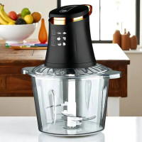 Блендер Domotec 7041 універсальний, 3 л, 600 Вт, для смузі та супів-пюре Чорний