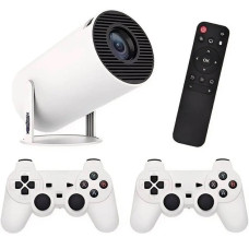 Смарт-проєктор X10 Plus з Android 11 і джойстиками 2 в 1 — ігрова приставка та мініпроєктор до 100 дюймів