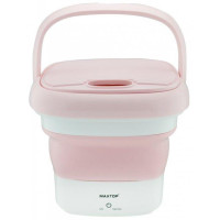 Складана міні пральна машина 2 в 1 з відром для білизни Maxtop 7399 силіконова