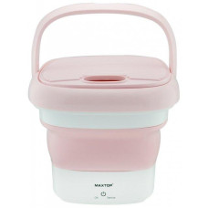 Складана міні пральна машина 2 в 1 з відром для білизни Maxtop 7399 силіконова