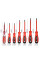 Набір діелектричних викруток у чохлі Screwdriver Set 7 шт.