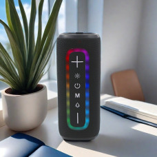 Колонка Bluetooth IMENSO IMS-S1041 BT v5.3 з RGB-підсвіткою, акумулятор 1200 мА·год і подвійний динамік 5 Вт × 2