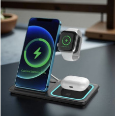 Бездротова зарядна станція 3 в 1 для, Watch і із захистом від перегрівання AND XL-1495