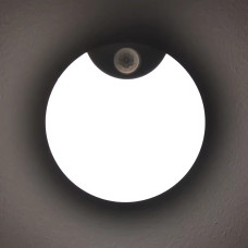 Круглий світлодіодний світильник AND HA-183 з датчиком руху, акумуляторний, IP65, 15 Вт, накладний монтаж