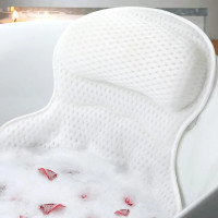 Подушка для ванни на присосках Bathtub Pillow 106 — комфортний підголівник для джакузі та ванни