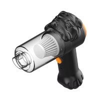 Автомобільний портативний бездротовий пилосос 4 в 1 з акумулятором і насадками для прибирання салону LY-597 чорний