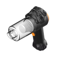 Автомобільний портативний бездротовий пилосос 4 в 1 з акумулятором і насадками для прибирання салону LY-597 чорний