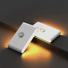 Настінний світильник із датчиком руху на акумуляторі USB, тепле біле світло, компактне HA-182