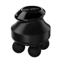 Массажёр для головы AND LY-883, глубокий вибрационный массаж, аккумуляторный, чёрный