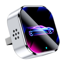 Бездротовий адаптер CarPlay 2 в 1 AND Glay Dongle 2025 для  міні USB-A/Type-C модуль для CarPlay з Bluetooth 5.2