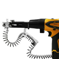 Автоматичний адаптер на шурупокрут для подавання саморізів стрічкова насадка для гіпсокартону