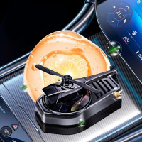 Автомобильный ароматизатор Вертолет Apache, на солнечной батарее, с подставкой, стильный и экологичный