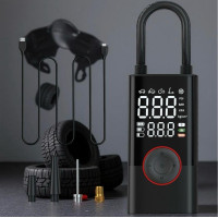 Портативний електричний компресор для шин 12 V з цифровим дисплеєм