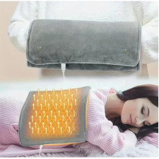 М’яка USB електрогрілка 28,5×44,5 см для рук, ніг і тіла, сірий