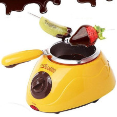 Прилад для приготування шоколадного фондю Chocolate Fondue Set з формами та аксесуарами, 200 г, неіржавка сталь