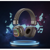 Навушники бездротові Bluetooth A30 Marshall, коричневі