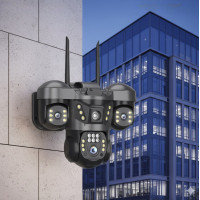 Wi-Fi камера SC29-G видеонаблюдения 6 МП с ночным видением, микрофоном и динамиком, Indoor/Outdoor