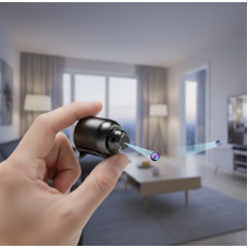 Wi-Fi IP камера X5 с широким углом обзора 160°, ночным режимом и датчиком движения, черная