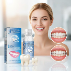 Клей для ремонта зубов для временного наполнения искусственных и сломанных зубов  в гранулах 30 мл