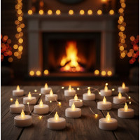 Набор Светодиодных Свечей, 24 Штуки