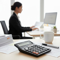 Калькулятор бухгалтерский настольный UKC KK 888T