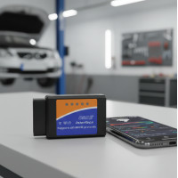 Діагностичний OBD-II автосканер ELM327 з підтримкою з'єднання через Wi-Fi-Діагностичне обладнання для авто