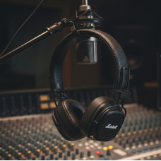 Беспроводные наушники Marshall Major IV Bluetooth складные черные