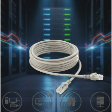 Високошвидкісний мережевий Патч корд 10 м UTP LAN кабель для інтернету до 1000 Мбіт/с
