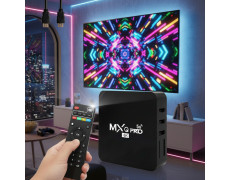 Смарт-ТВ-приставка Android TV Box MXQ 4K Pro 5G 4/64 ГБ Wi-Fi 4K пульт у комплекті