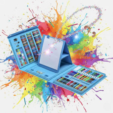 Набір для малювання у валізці 208 предметів Super Mega Art Set Художній набір для творчості