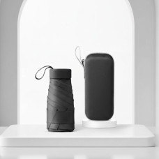 Компактный карманный зонт в мягком футляре-капсуле, мини-зонт 15 см, складной ручной зонт от дождя и солнца