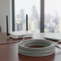 Кабель патч-корд для інтернету LAN 20m 13525-10 Мережевий кабель