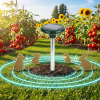 Ультразвуковой отпугиватель грызунов и кротов на солнечной батарее Solar Roden