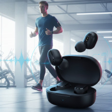 Беспроводные сенсорные Bluetooth наушники AirDots 2 PRO Black TWS