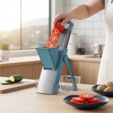Многофункциональная овощерезка Vegetable Cutter с регулируемой толщиной нарезки для овощей и фруктов