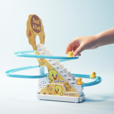 Інтерактивна іграшка ковзні качки Small-Duck Ігровий центр гірка-трек із підіймачем