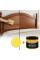 Полироль для мебели Beewax с темно-коричневым оттенком, натуральный воск 60 г