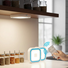 LED-світильники з пультом і таймером LED light with Remote Control Set (3 шт.) Комплект