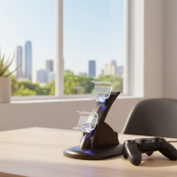 Двойная зарядная док-станция для ∙ USB подставка для одновременной зарядки двух джойстиков World Game