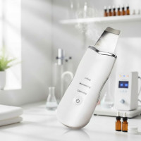 Беспроводной ультразвуковой скрабер Shovel skin для очистки и увлажнения кожи Скрабер аппарат ддя очистки лица