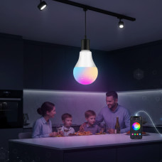 Умная лампочка Tuya E27 LED Bluetooth RGB цветная и белая