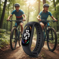 Умный фитнес браслет Band M5 black 5 Hey Plus