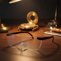 Окуляри лупа Big Vision 160% для читання та шиття, Збільшувальні окуляри-лупа для рукоділля Біг Вижн