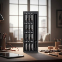Набір викруток 25 в 1 Torx Hex Precision DIY з кейсом, магнітні біти, викрутки для ремонту телефонів, Викрутка з комплектом біт