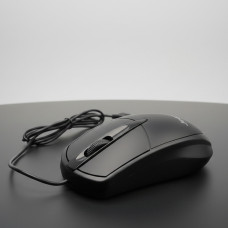 Комп'ютерна дротова миша JEDEL CP72 з USB-приєднанням, 1000 DPI, чорна