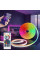 Силиконовая светодиодная гибкая лента 2 м RGB, силикон, 12V, декоративная, с Wi-Fi синхронизацией музыки