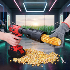 Очиститель кукурузы на дрель автоматический съемный регулируемый
