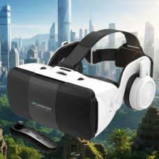 Очки виртуальной реальности Shinecon SC-G06ED+ с пультом управления Y1 и встроенными наушниками для смартфонов