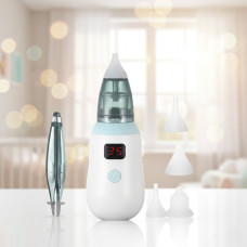 Электрический назальный аспиратор Vancocon VA-162 для детей и взрослых с LED-дисплеем, 5 режимов